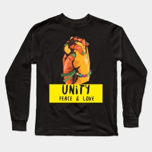 Unity Peace & Love Long Sleeve T-Shirt